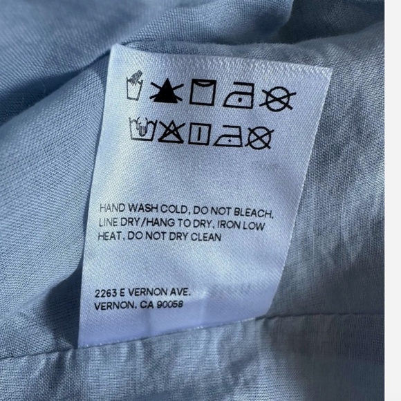 NEW Reformation Paxton Puff Sleeve Lace Embroidered Mini Dress Size 12 - Picture 12 of 13